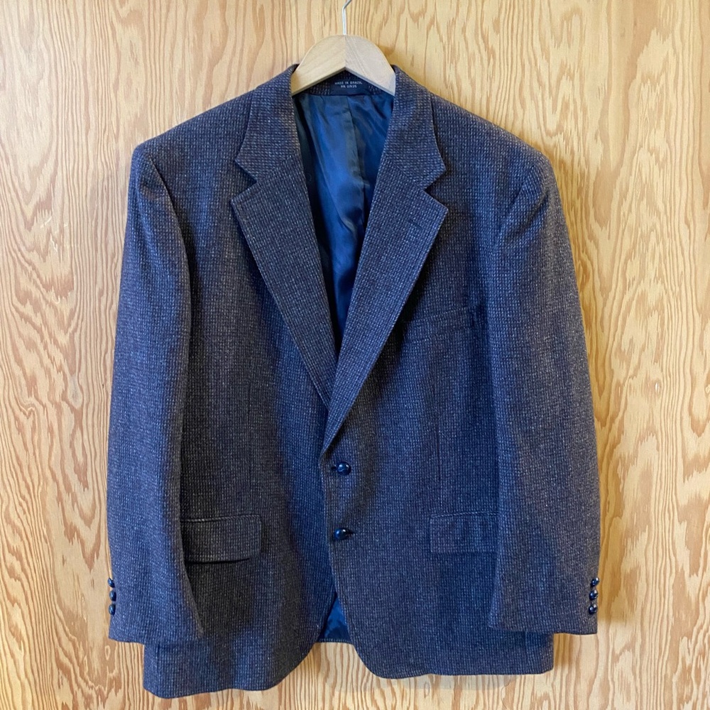 Men’s Vintage Wool Blazer